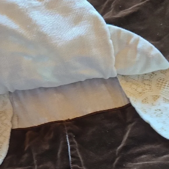 Boho Scalloped Layered Velvet Skirt in Brown - Picture 3 of 12